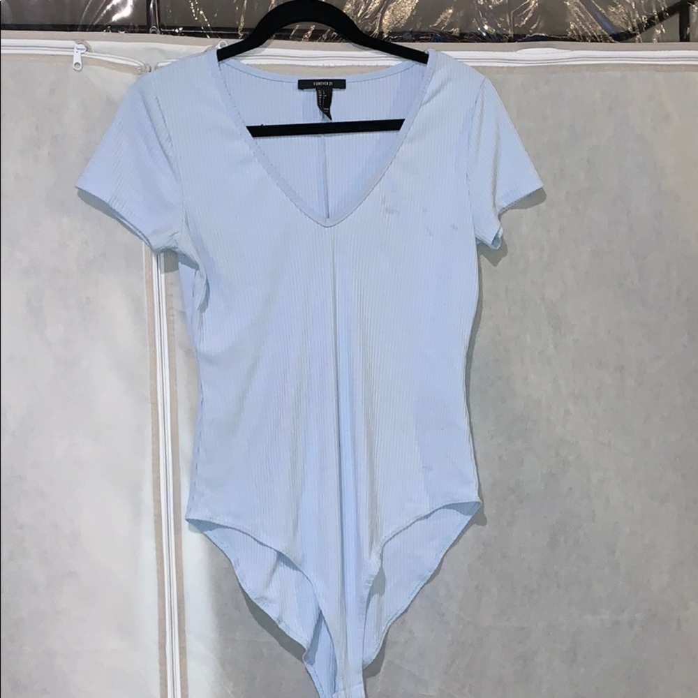 Forever 21 Light blue body suit